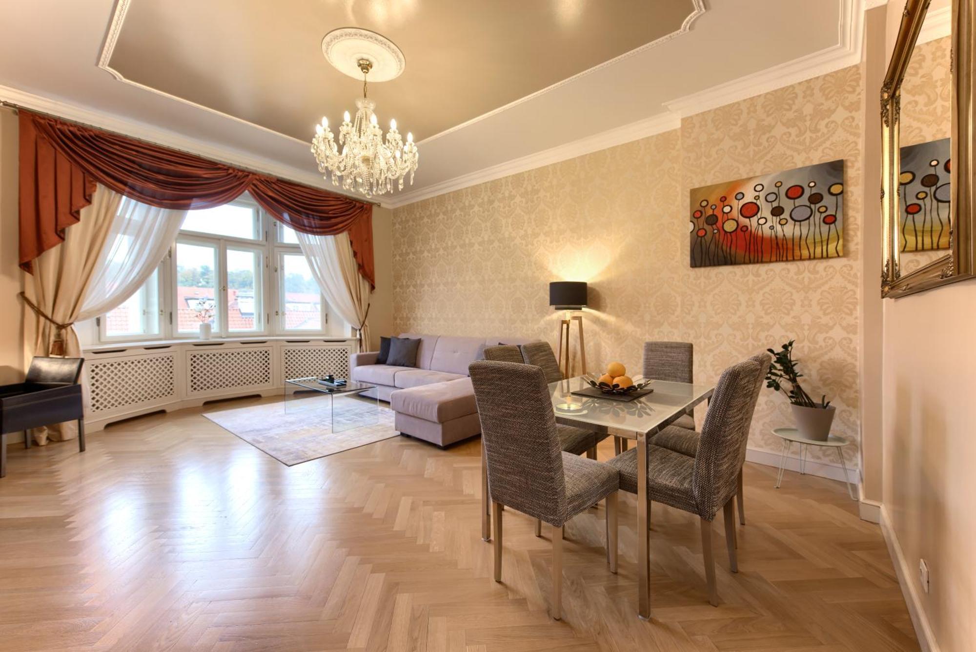 Milosrdnych Apartments Prag Exterior foto