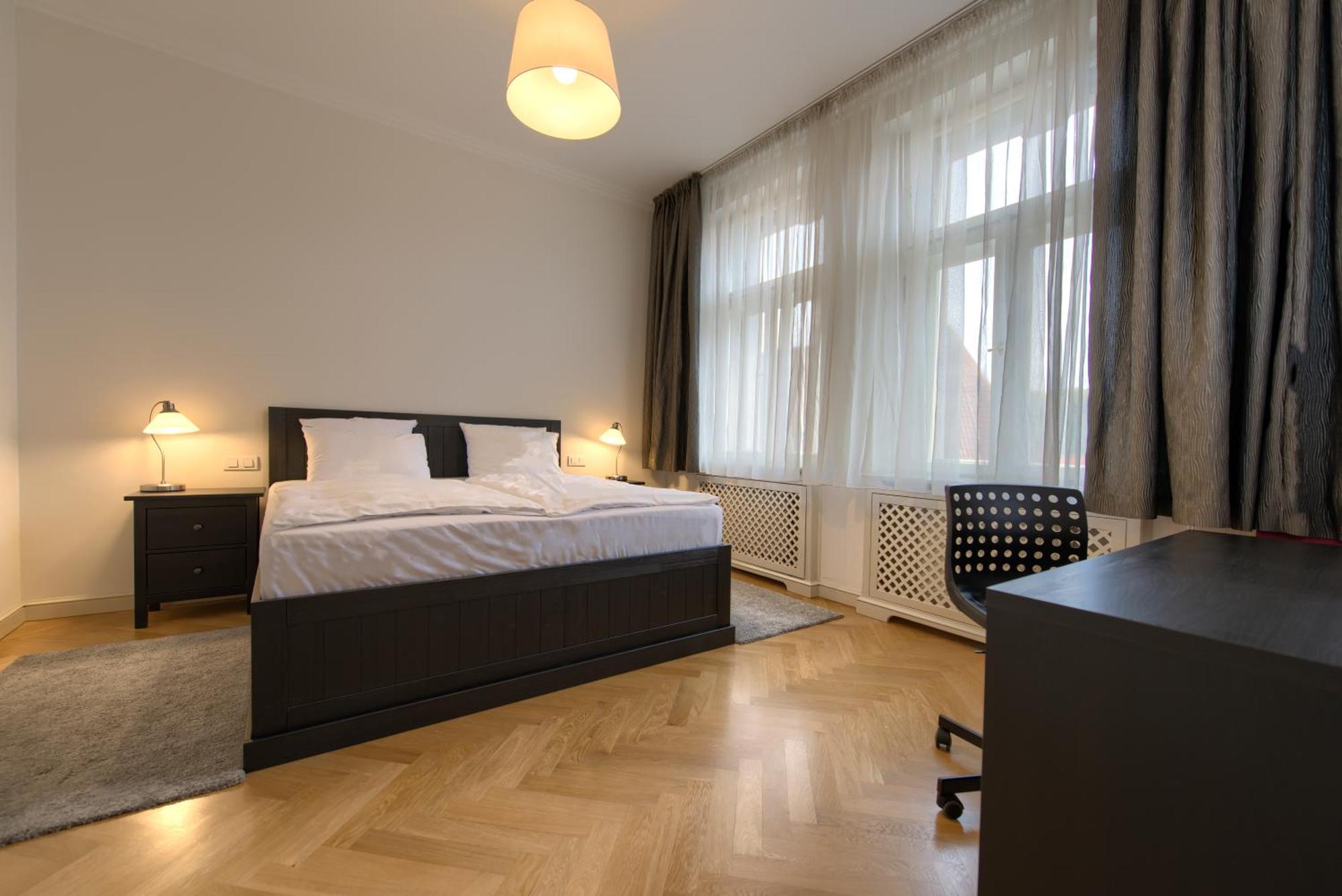 Milosrdnych Apartments Prag Exterior foto