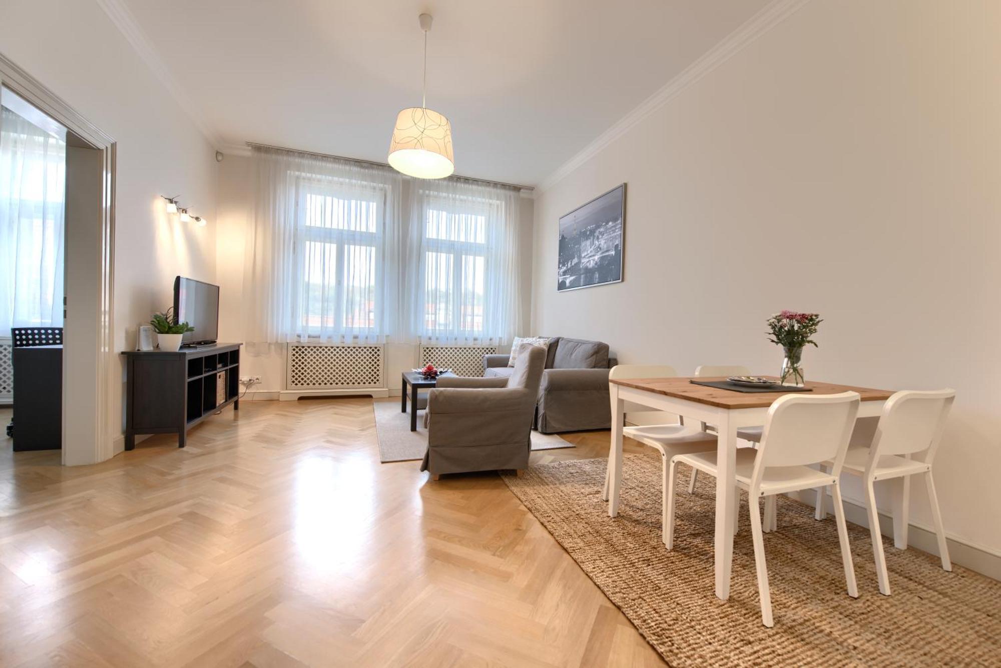 Milosrdnych Apartments Prag Zimmer foto